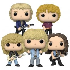 Def Leppard Collectible Handpicked 2020 Funko Pop! Rocks Set Of 5 Figures