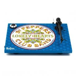 The Beatles Beatles, The Beatles Collectible 2017 Pro-ject Essential III SGT Peppers Turntable With Ortofon OM-10