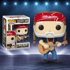 Pop Rocks! Willie Nelson Handpicked 2020 Funko Pop! Figure Protector Display Case