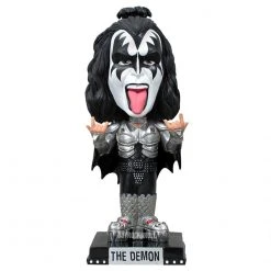 KISS 2011 Funko Wacky Wobbler Set Of 4: Demon Starchild Spaceman Catman