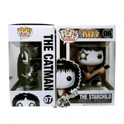 KISS Collectibles 2011 Funko Pop Rocks Series 1 Vinyl Figures Set Of 4 - New