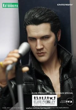 Elvis Presley Collectible 2012 Kotobukiya ArtFX 1968 Comeback Special 1:6 Scale Figure