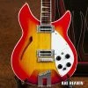 Axe Heaven 12-String Fire Sunburst Miniature Guitar Replica Collectible