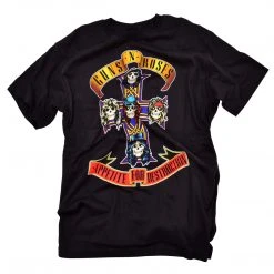 Guns N Roses Collectible 2009 Appetite For Destruction Yellow Vinyl LP & T-Shirt Box Set - Size Small