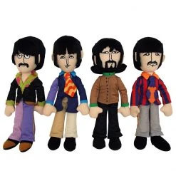 Beatles Collectible 2012 Factory Entertainment Yellow Submarine Band Members Plush Doll Set Beatles, The