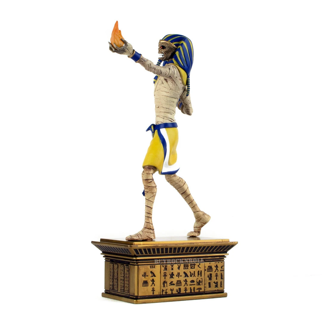 Iron Maiden Collectible 2018 Incendium Power Slave Legacy Of The Beast Mummified Pharaoh Eddie Statue