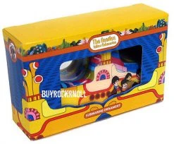 The Beatles Collectible 2007 Vandor Yellow Submarine Decoupage Christmas Ornament Beatles, The