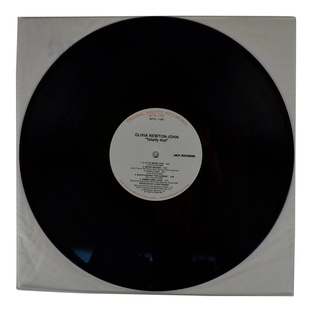 MFSL Collectors: 1980 Mobile Fidelity Olivia Newton-John Totally Hot LP #1-040 Mobile Fidelity MFSL