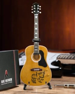 Axe Heaven John Lennon “Give Peace A Chance” Mini Acoustic Guitar Replica - Fab Four Beatles, The