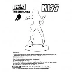 KISS Collectible 2016 KnuckleBonz Rock Iconz Alive II Paul Stanley Statue #24 /3000