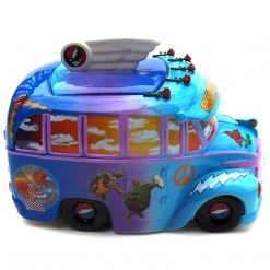 ICUP Grateful Dead, The SOLD OUT! Grateful Dead Collectible 2005 Vandor 40th Anniversary Tour Bus Cookie Jar #244/1200