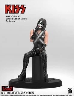 KISS Collectible 2016 KnuckleBonz Rock Iconz Alive II Peter Criss Statue