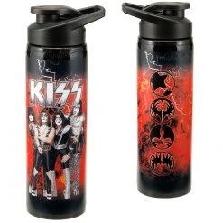 KISS Collectible 2010 Vandor Destroyer Figures Stainless Steel Water Bottle