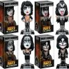 KISS 2011 Funko Wacky Wobbler Set Of 4: Demon Starchild Spaceman Catman