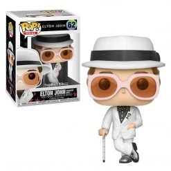 Elton John Collectible 2017 Funko Pop Rocks Greatest Hits Figure #62 In Protector Case
