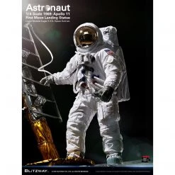 Apollo 11 Collectible 2021 Blitzway 1/4 Scale 1969 Astronaut Moon Landing Statue