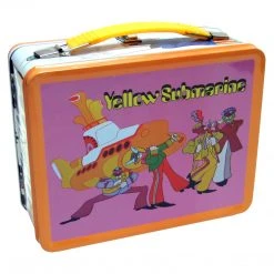 The Beatles 2012 Factory Entertainment Yellow Submarine Retro Lunchbox & Thermos