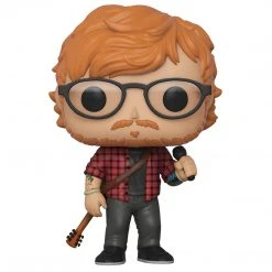 Ed Sheeran Collectible 2018 Funko Pop! Rocks Vinyl Figure #76 In Protector