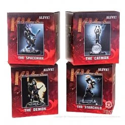 KISS Collectible: 2017 KnuckleBonz Rock Iconz Alive Statue Set