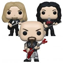 Pop! Rocks Slayer Collectible 2019 Handpicked Funko Pop Rocks Figures Araya, Hannemin, King In Protectors