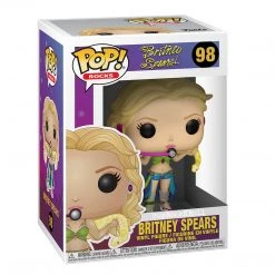 Pop! Rocks Britney Spears Collectible Handpicked 2019 Funko Pop Rocks Slave 4 U Figure #98 In Protector