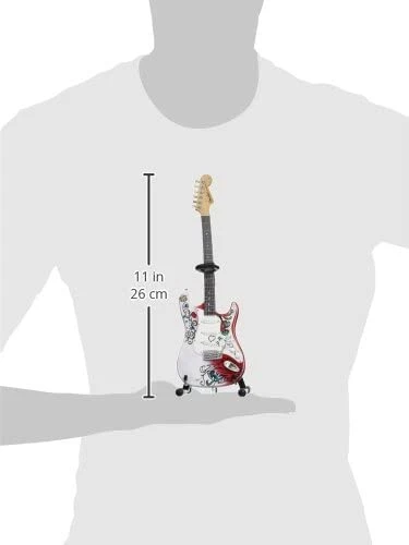 Jimi Hendrix Collectible Officially Licensed Axe Heaven Mini Fender™ Strat™ Monterey Guitar Model