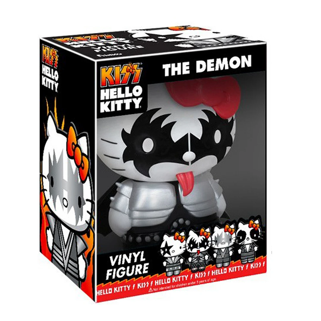 KISS Collectible 2012 Handpicked Funko Hello Kitty Gene Simmons Demon Figure