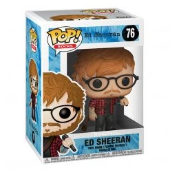 Ed Sheeran Collectible 2018 Funko Pop! Rocks Vinyl Figure #76 In Protector