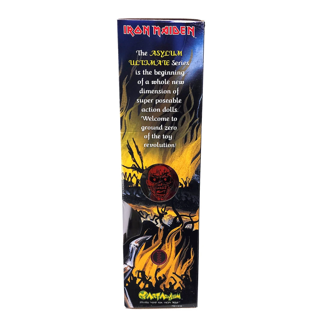 Iron Maiden Collectible 2002 Art Asylum Number Of The Beast Eddie LP 18" Figure