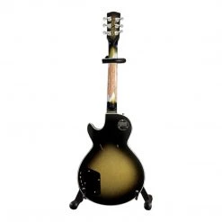 Axe Heaven Tool Collectible Adam Jones 1979 Gibson Les Paul Custom - Antique Silverburst Mini Guitar Replica 1:4 Scale Model