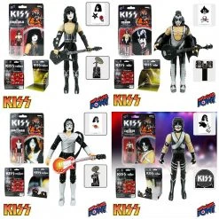 Bif Bang Powl! KISS Collectibles 2015 Bif Bang Pow! Series 1 Love G U N 3 3/4 Inch Figures & Variant Demon
