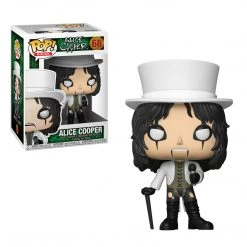Alice Cooper Handpicked 2018 Funko Pop! Rocks White Top Hat Vinyl Figure