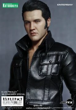Elvis Presley Collectible 2012 Kotobukiya ArtFX 1968 Comeback Special 1:6 Scale Figure