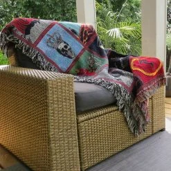 RUSH 2020 Collectible LP Album Cover Logos Woven Blanket/Wall Hanging 50