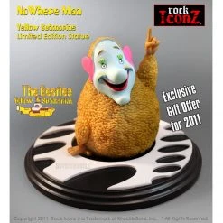 Beatles Collectibles:2011 Knucklebonz Yellow Submarine Rock Iconz Statue Set