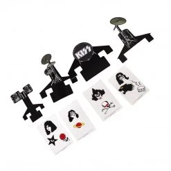 KISS Collectible 2015 Bif Bang Pow! Series 1 Love Gn 3 3/4 Inch 4 Figures Set