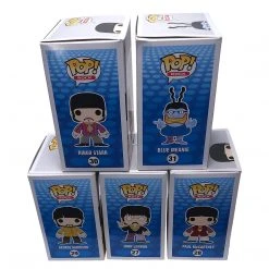 Beatles 2012 Funko Pop! Rocks Yellow Submarine 5 Figure Set Non-Perfect Boxes Beatles, The