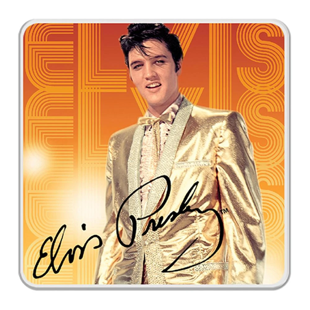 Elvis Presley Collectibles 2018 Vandor Ceramic Coaster Set Of 4
