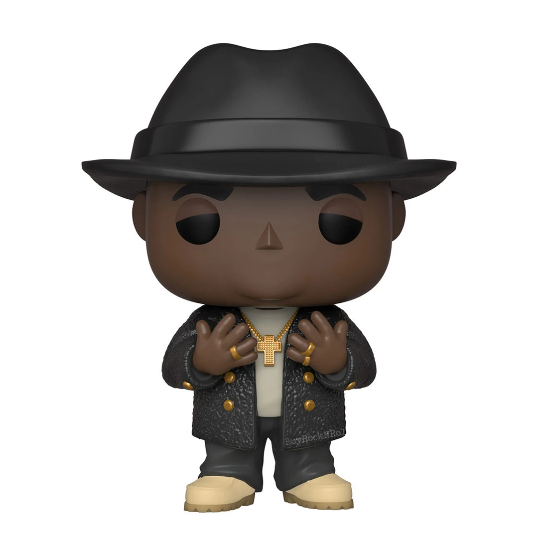Biggie Smalls Collectible 2019 Handpicked Funko Pop! Rocks Notorious B.I.G. Figure In Protector Display