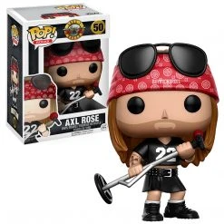Guns N Roses Handpicked 2016 Funko Pop Axl Slash Duff Figure Set In Protector Displays