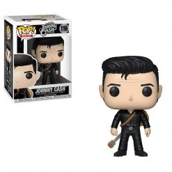 Johhny Cash Johnny Cash Collectible Handpicked 2018 Funko Pop! Rocks Man In Black Figure Set With Protectors
