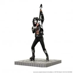 KISS 2017 KnuckleBonz Rock Iconz Hotter Than Hell Starchild Paul Stanley Statue Low Number #57/3000