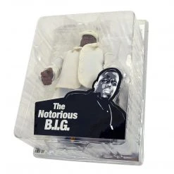 SOLD OUT! Notorious B.I.G Collectible 2006 Mezco Biggie Smalls White Suit 9" Figure
