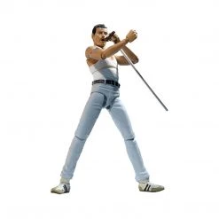Bandai Tamshi Nations Queen Collectible 2020 Tamashii Nations BanDai Freddie Mercury Live Aid SH Figuarts 5" Figure