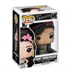 Amy Winehouse Collectible 2016 Funko Pop Rocks! Vaulted Figure #48 - Display Case