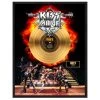 Photo File SOLD OUT! KISS Collectible: 2008 Alive 35 Tour Framed Gold Record LP & Artwork #849/2500