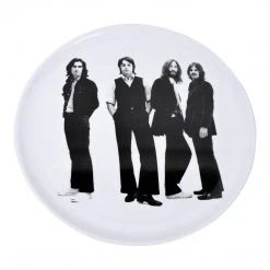 Beatles Collectible: 2014 Kurt Adler 14-Inch Fab Four Photo Melamine Ware Tray