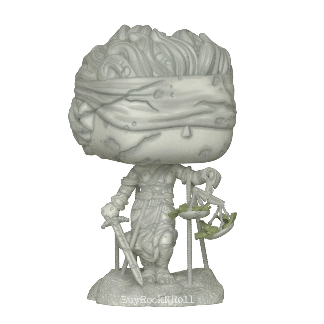 Metallica 2018 Funko POP Rocks Lady Justice Vinyl Figure In Premium Display Case