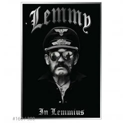 Motorhead Collectible Lemmy Kilmister In Lemmius Memorial ScreenPirnted 13x19 Poster #160/300