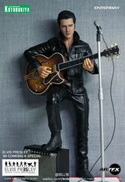 Elvis Presley Collectible 2012 Kotobukiya ArtFX 1968 Comeback Special 1:6 Scale Figure